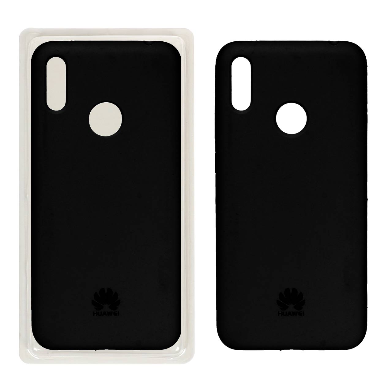 قاب سیلیکونی پاک کنی اورجینال Huawei Y6 (2019) / Y6 Prime (2019) / Y6s / Honor 8a  - مشکی (پک اصلی)