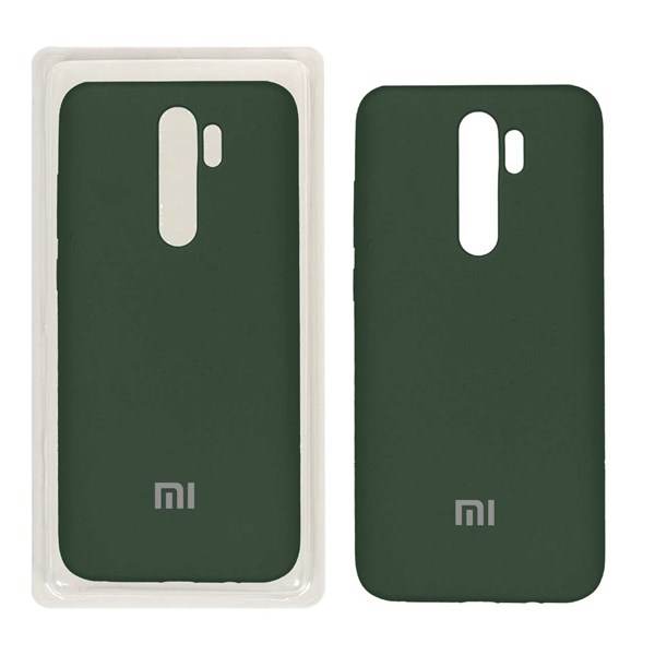 قاب سیلیکونی پاک کنی اورجینال Xiaomi Note 8 Pro - سبز (پک اصلی)