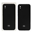 قاب سیلیکونی پاک کنی محافظ لنزدار اورجینال Xiaomi Redmi 9A - مشکی (پک اصلی)