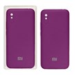 قاب سیلیکونی پاک کنی محافظ لنزدار اورجینال Xiaomi Redmi 9A - بنفش (پک اصلی)