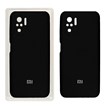 قاب سیلیکونی پاک کنی محافظ لنزدار اورجینال Xiaomi Redmi Note 10S/ Redmi Note 10-4G/ Poco M5S - مشکی (پک اصلی)