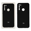 قاب سیلیکونی پاک کنی محافظ لنزدار اورجینال Xiaomi Redmi Note 8 - مشکی (پک اصلی)