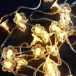 ریسه طرح گل شیشه ای آفتابی طول 5 متر