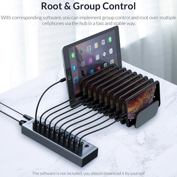 هاب 16 پورت USB3.0 اوریکو BT2U3-16AB