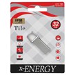 فلش مموری X-ENERGY USB2.0 مدل Tile ظرفیت 32GB - نقره ای (گارانتی مادام العمر IPM)