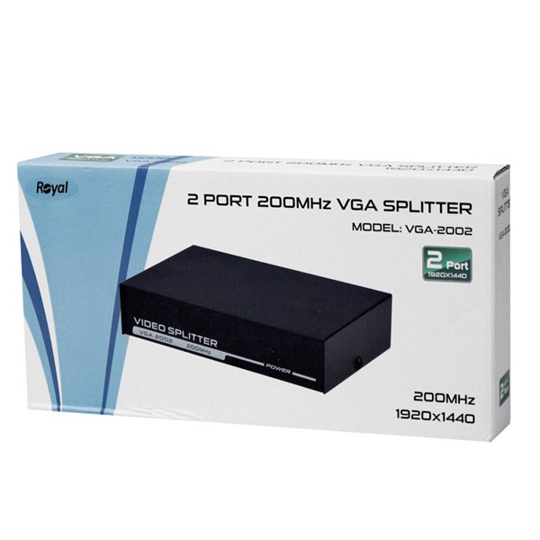اسپلیتر 2 پورت VGA رویال VGA-2002