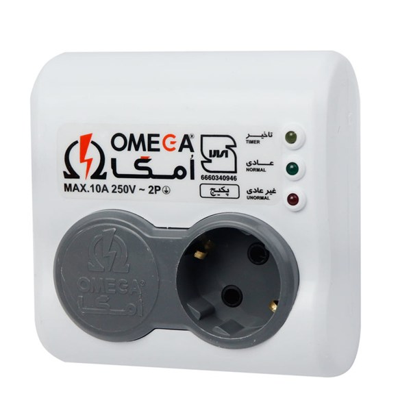 محافظ برق پکیج ارت دار امگا P1100