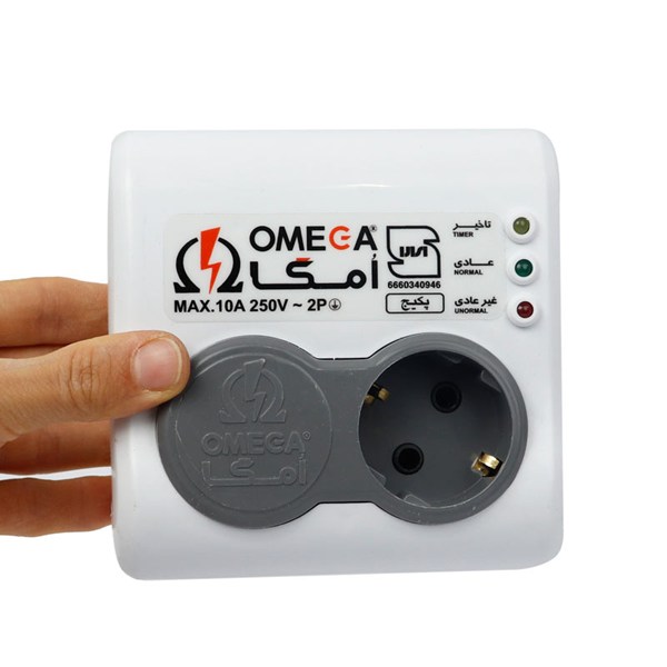 محافظ برق پکیج ارت دار امگا P1100