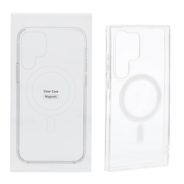 قاب شفاف Samsung Galaxy S23 Ultra با قابلیت شارژ MagSafe (پک دار)