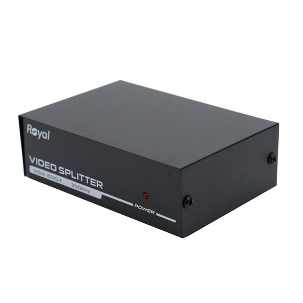 اسپلیتر 4 پورت VGA رویال VGA-2004