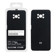 قاب سیلیکونی پاک کنی اورجینال درجه یک Xiaomi Poco X3 / Poco X3 Pro / Poco X3 NFC - مشکی (پک دار)