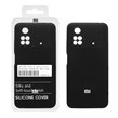 قاب سیلیکونی پاک کنی اورجینال درجه یک Xiaomi Poco M4 Pro-4G - مشکی (پک دار)
