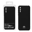 قاب نیو سیلیکون محافظ لنزدار RFF مدل Huawei Y8P - مشکی کد 9 (پک دار)