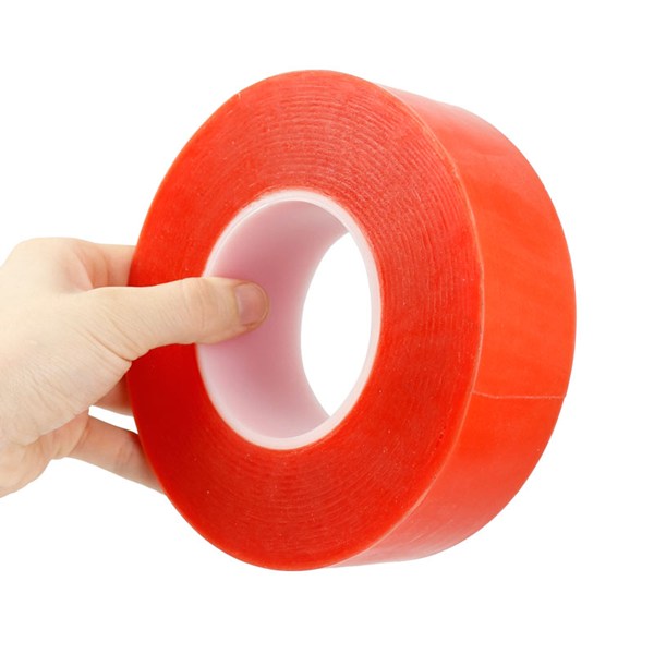 چسب دو طرفه سلولزی قرمز 5 سانتی متر TESA