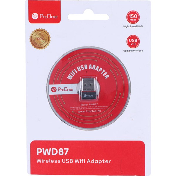 کارت شبکه بی سیم ProOne PWD87 300Mbps