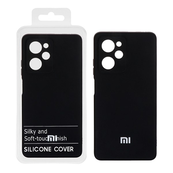 قاب نیو سیلیکون محافظ لنزدار RFF مدل Xiaomi Poco X5 Pro - مشکی (پک دار)