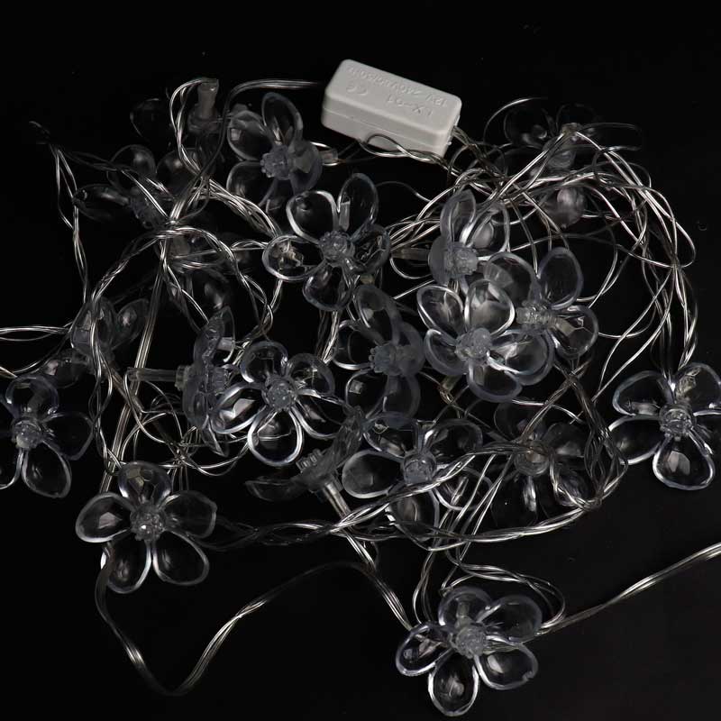 ریسه طرح گل PVC رنگی طول 4 متر