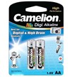 باتری قلمی 2 تایی آلکالاین Camelion