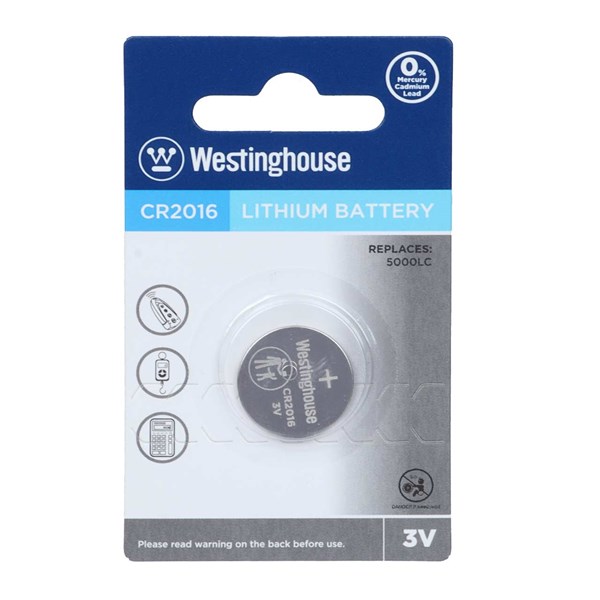 باتری سکه ای Westinghouse مدل CR2016