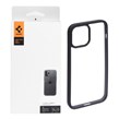 قاب اورجینال Spigen ULTRA HYBRID مدل Apple iPhone 12 Pro Max - شفاف مشکی (پک دار)