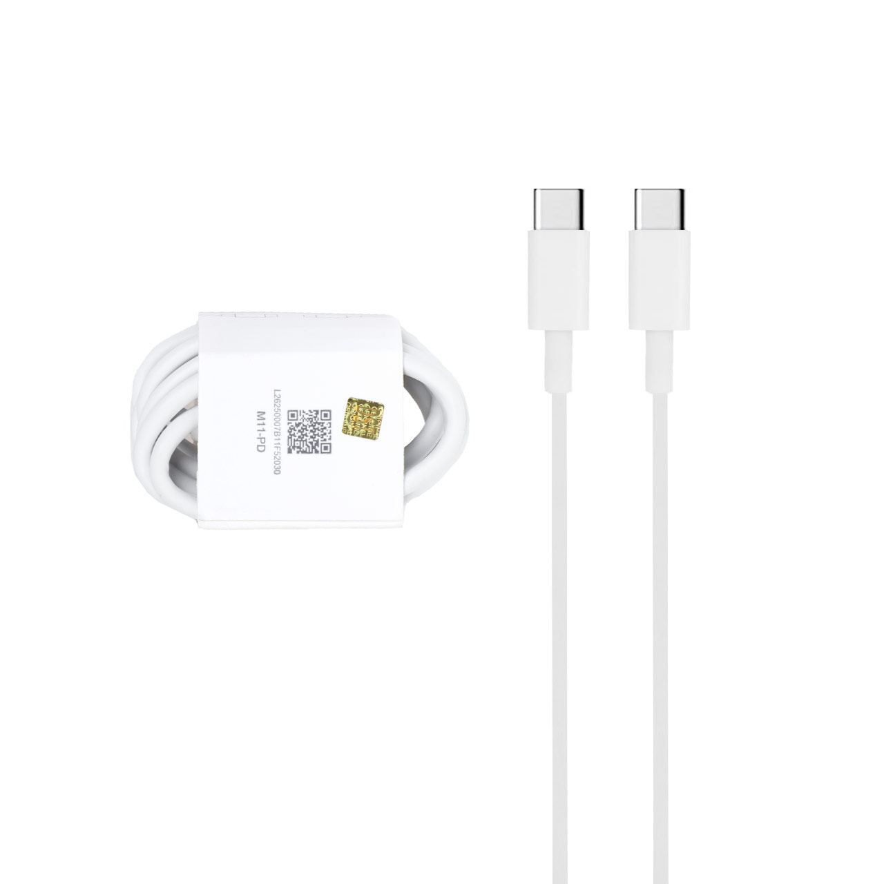 کابل شارژ Xiaomi Type-C مدل M11-PD - سفید - DST (گارانتی شش ماهه) - درجه یک