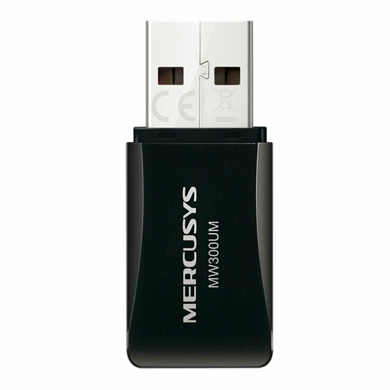 کارت شبکه بی سیم Mercusys N300 MW300UM 300Mbps