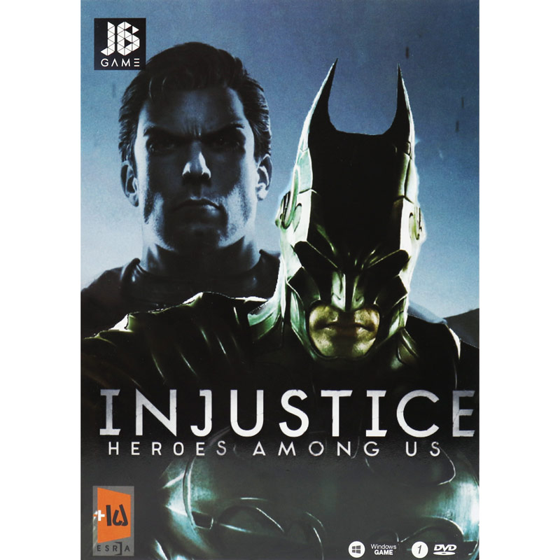 بازی Injustice Heroes Among Us 1DVD JB-TEAM مناسب برای PC