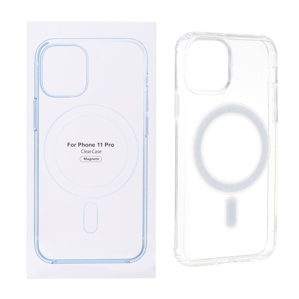 قاب شفاف Apple iPhone 11 Pro با قابلیت شارژ MagSafe (پک دار)