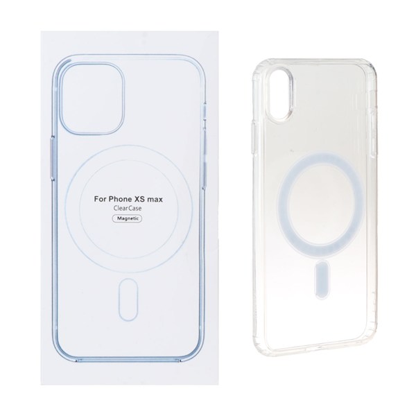قاب شفاف Apple iPhone X Max / XS Max با قابلیت شارژ MagSafe (پک دار)