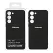 قاب نیو سیلیکون محافظ لنزدار RFF مدل Samsung S23 Plus - مشکی (پک دار)
