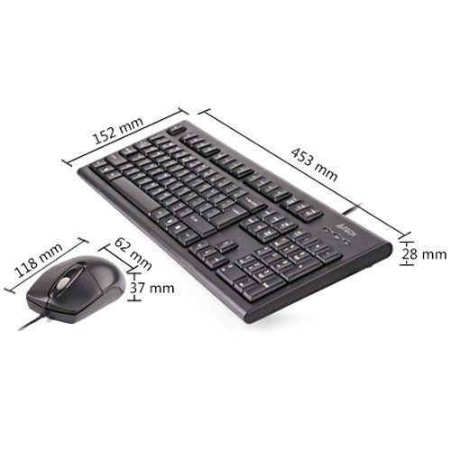 کیبورد و موس ای فورتک KRS-8572