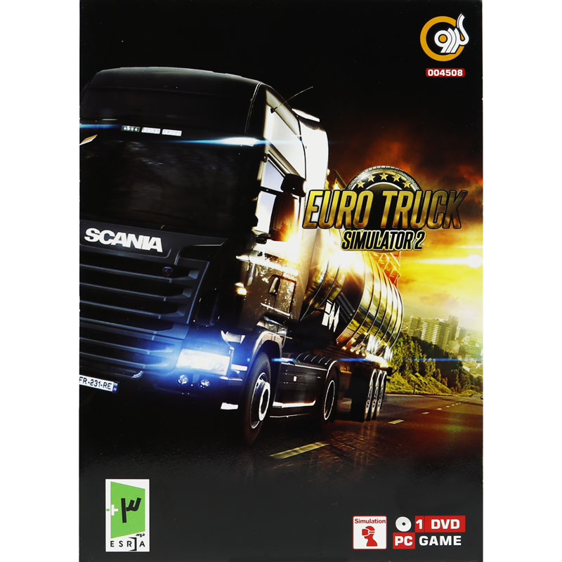 بازی Euro Truck Simulator 2 1DVD گردو مناسب برای PC