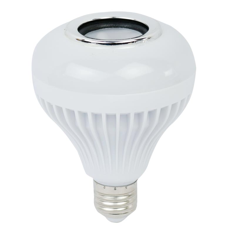 لامپ اسپیکر دار بلوتوثی 12 وات LED Music Bulb پایه E27 + ریموت کنترل