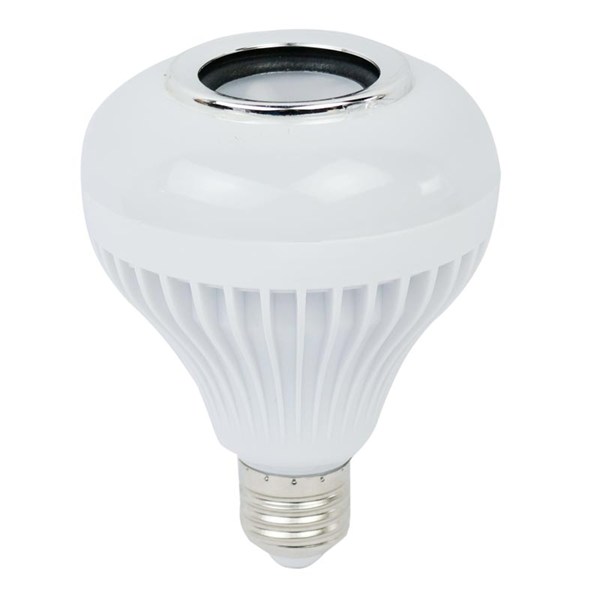 لامپ اسپیکر دار بلوتوثی 12 وات LED Music Bulb پایه E27 + ریموت کنترل