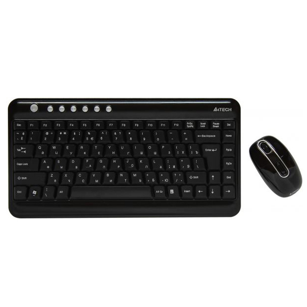 کیبورد و موس بی سیم ای فورتک 7600N