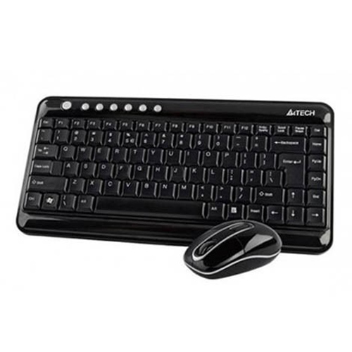 کیبورد و موس بی سیم ای فورتک 7600N