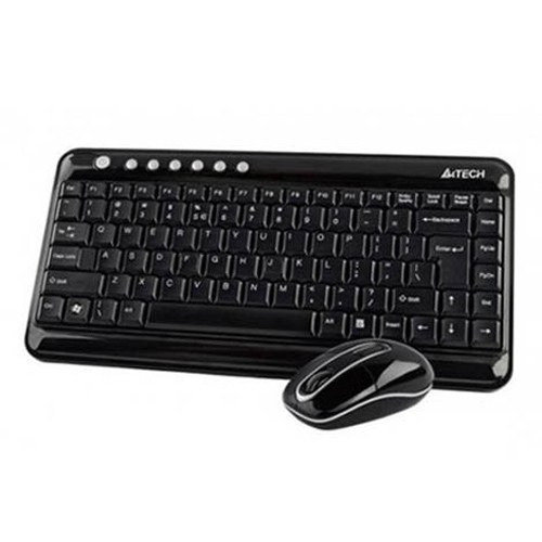 کیبورد و موس بی سیم ای فورتک 7600N