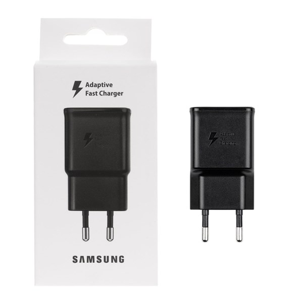 شارژر دیواری فست تک پورت SAMSUNG مدل 15W - مشکی - DST (گارانتی شش ماهه)