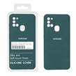 قاب سیلیکونی پاک کنی اورجینال درجه یک Samsung Galaxy A21s - سبز (پک دار)