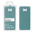 قاب سیلیکونی پاک کنی اورجینال درجه یک Xiaomi Poco X3 / Poco X3 Pro / Poco X3 NFC - سبز (پک دار)