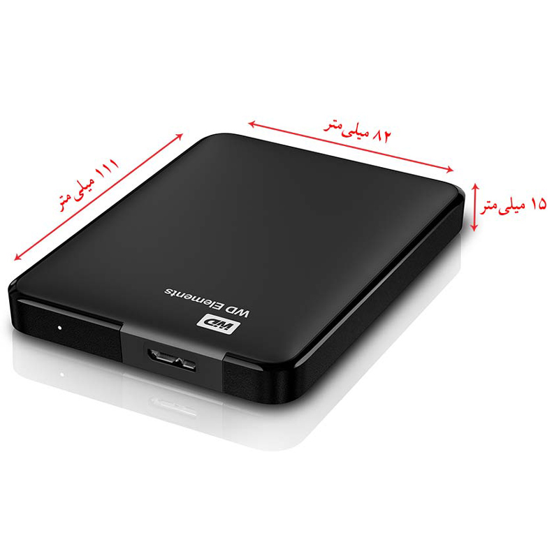 هارد اکسترنال وسترن دیجیتال Western Digital Elements 2TB