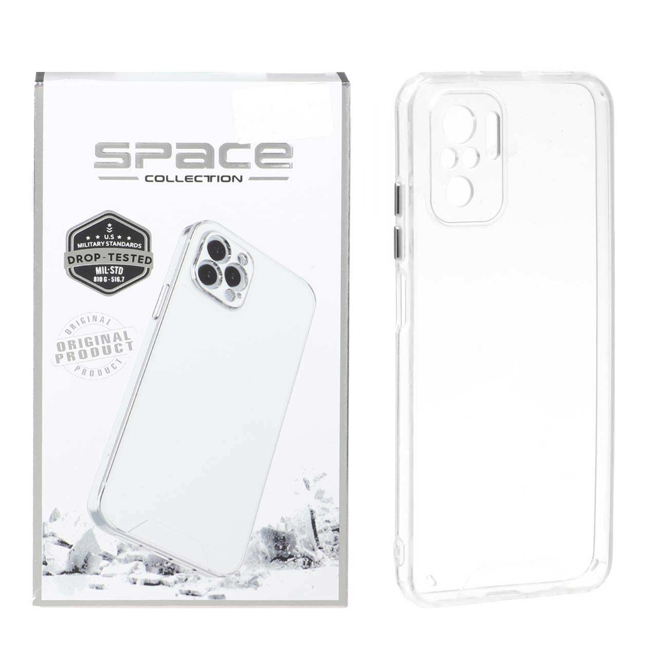قاب اورجینال Space مدل Xiaomi Redmi Note 10 4G / Redmi Note 10s / Poco M5s