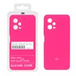 قاب سیلیکونی پاک کنی اورجینال درجه یک Xiaomi Redmi Note 12 5G / Poco X5 - سرخابی (پک دار)