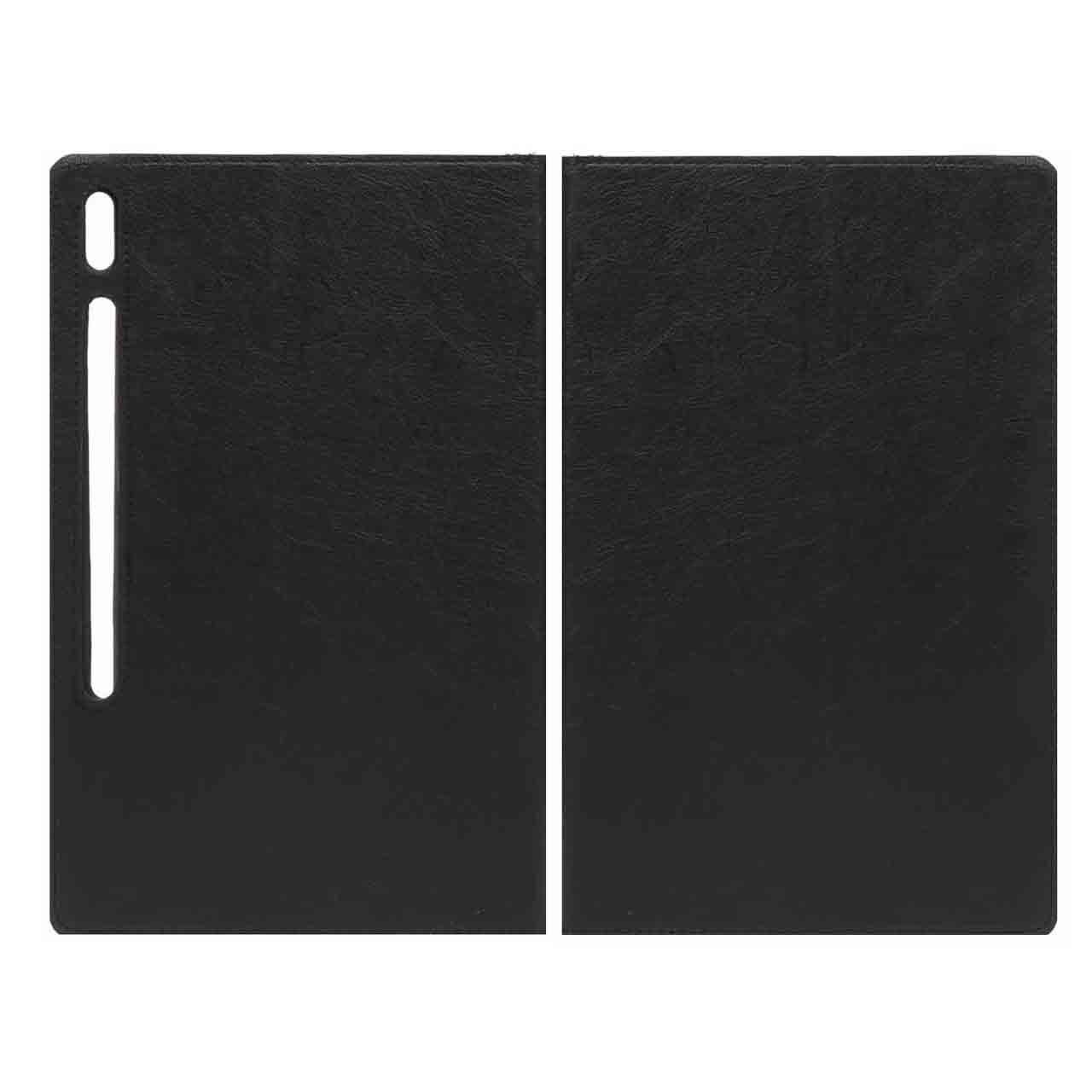 کیف تبلت ساده Samsung Galaxy Tab S7 FE 12.4 / T730 / T733 / T735 - مشکی - کد 2