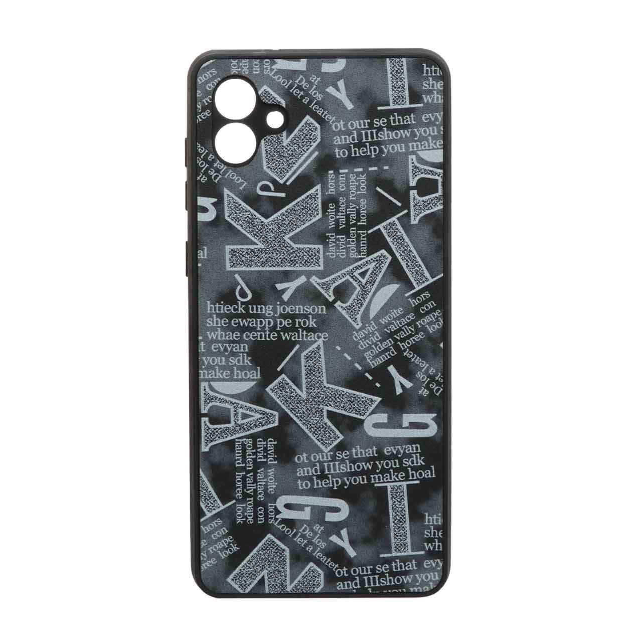 قاب آلفابت محافظ لنزدار Samsung Galaxy A04 / M13 5G - طرح 27