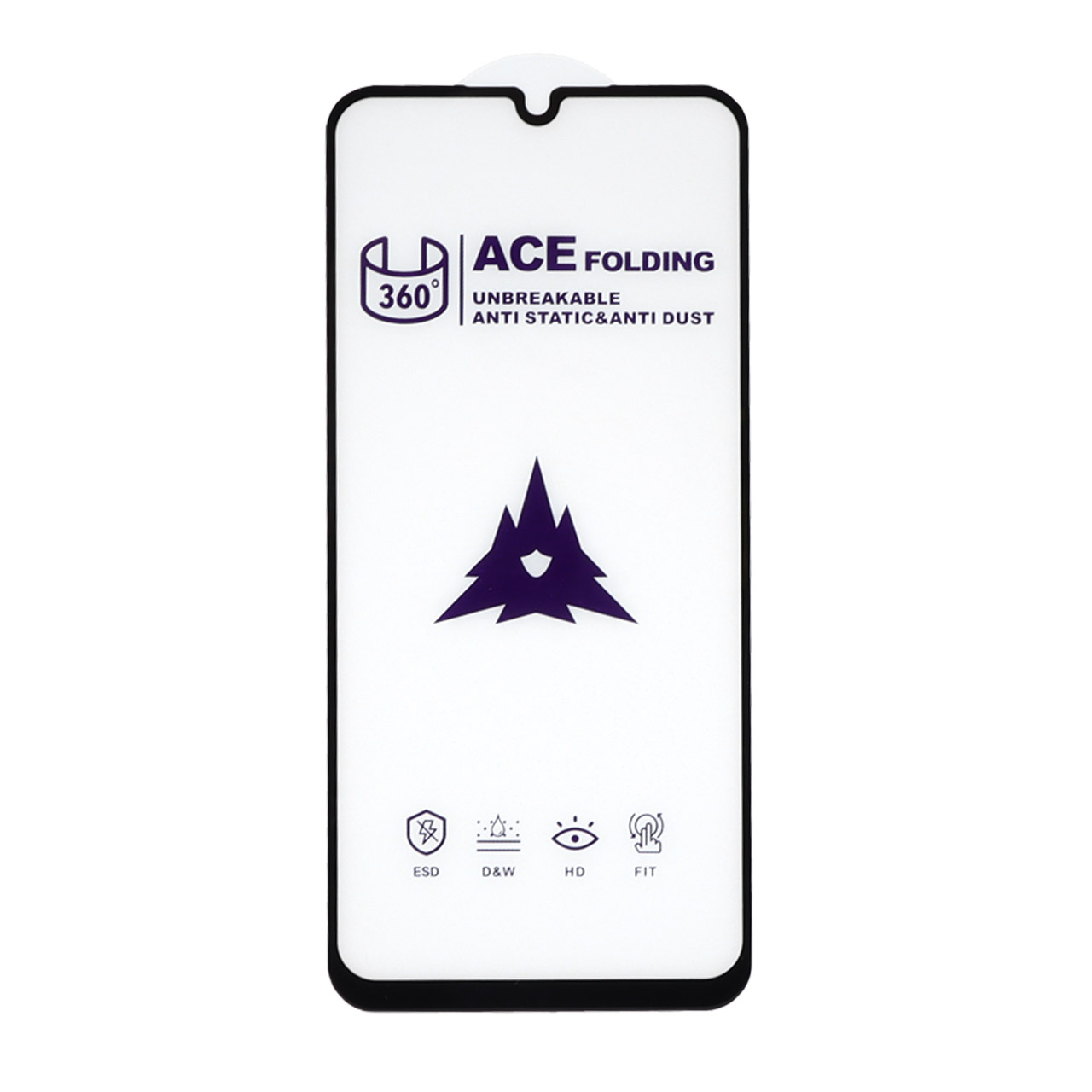 محافظ صفحه نمایش شیشه ای Samsung Galaxy A15 / A25 / A24 / M34 / F34 - Full Cover ACE - 360 Anti Static