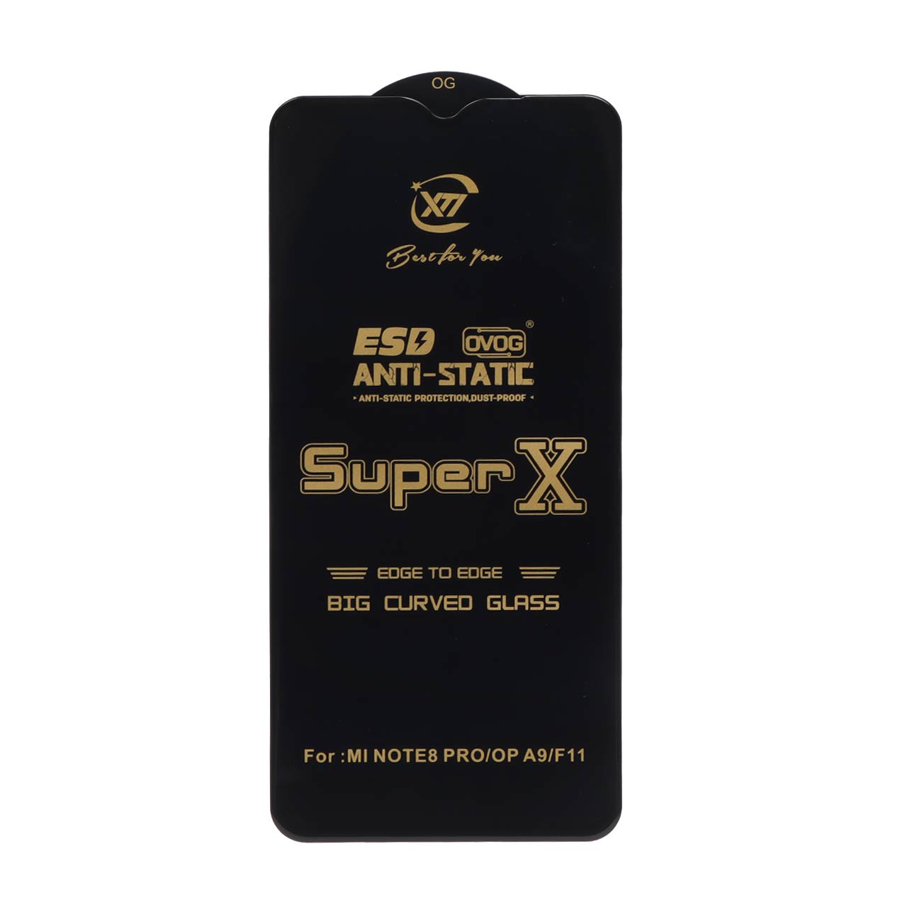 محافظ صفحه نمایش آنتی استاتیک Full Cover Super X مدل Xiaomi Note 8 Pro / Poco M3 / Redmi 9T