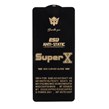 محافظ صفحه نمایش آنتی استاتیک Full Cover Super X مدل Samsung A21S / F52 / Xiaomi Poco X3 GT / Poco F4 GT / Redmi Note 10 Pro 5G