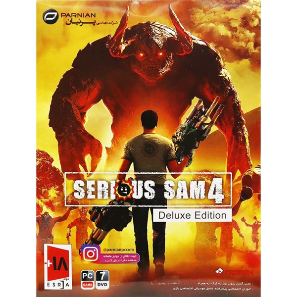 بازی Serious Sam 4 Deluxe Edition 7DVD پرنیان مناسب برای PC