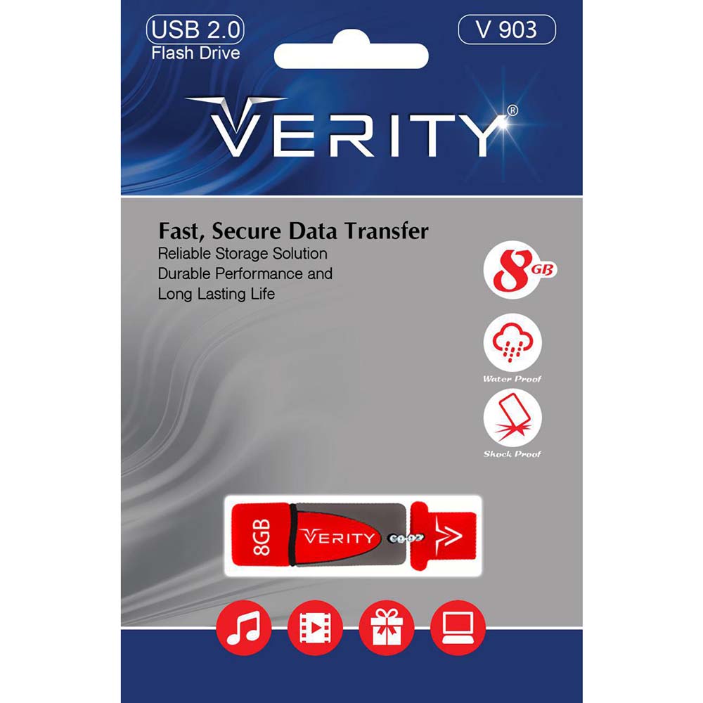 فلش 8 گیگ وریتی VERITY V903